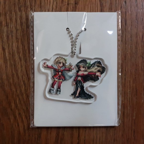 Final Fantasy Brave EXVIUS Dark Fina & Fina Strap - Picture 1 of 1
